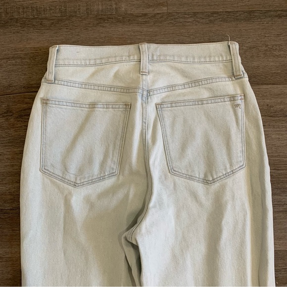 Madewell Jeans Size 27 The Mom Jean high wasted light wash EUC - Picture 13 of 13